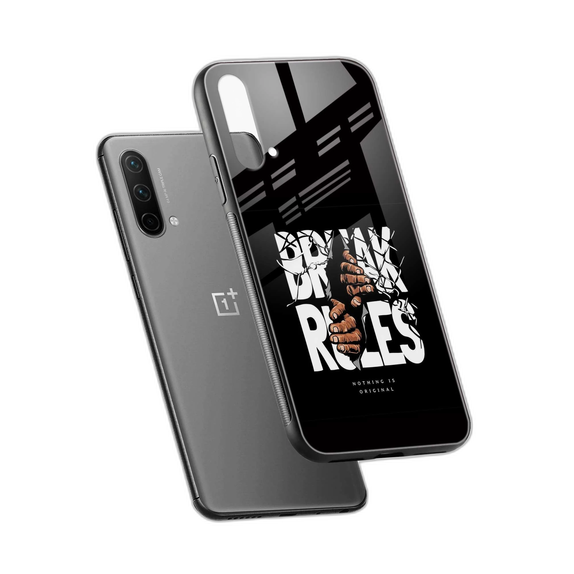 Break Rules OnePlus Nord CE 5G Back Cover view 2