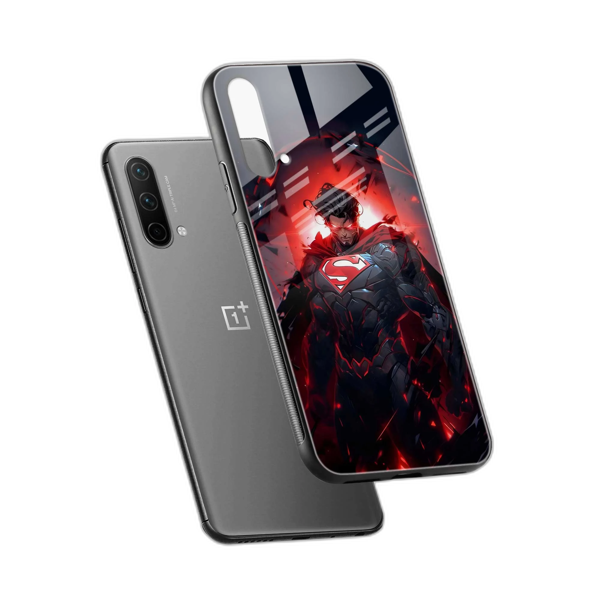 Dark Superman OnePlus Nord CE 5G Back Cover view 2