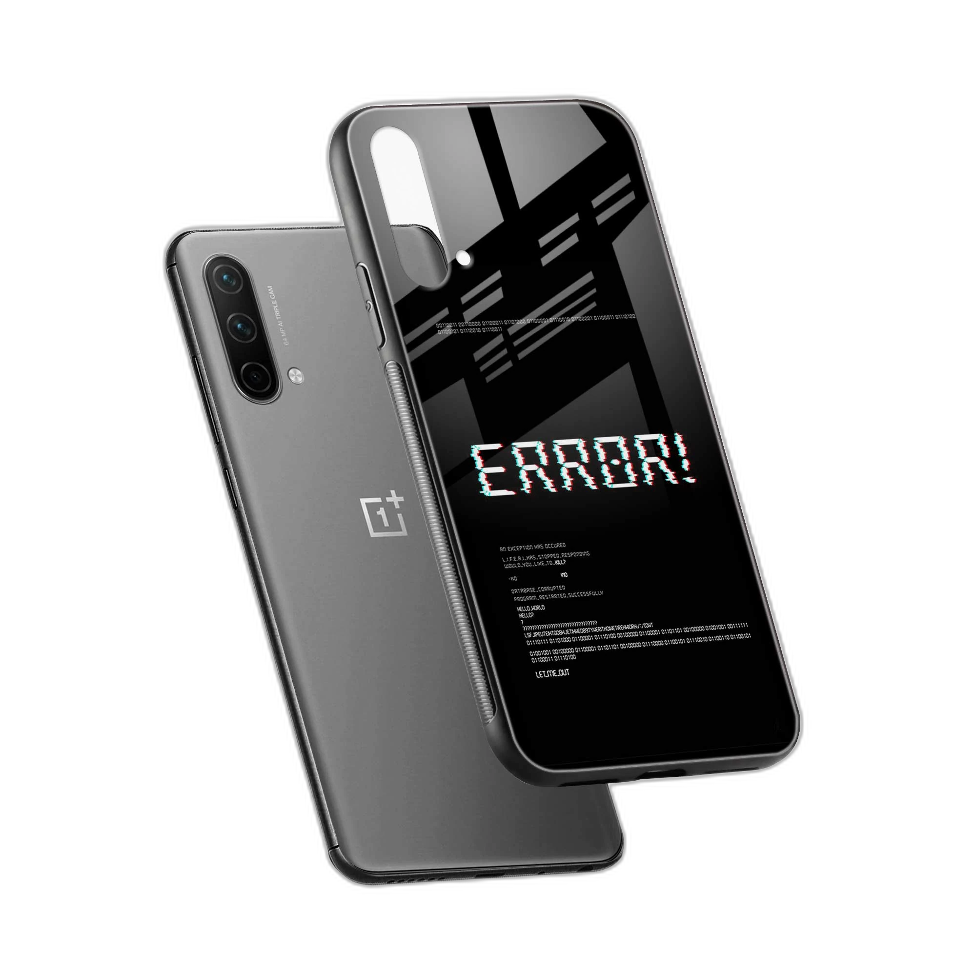 Error OnePlus Nord CE 5G Back Cover view 2