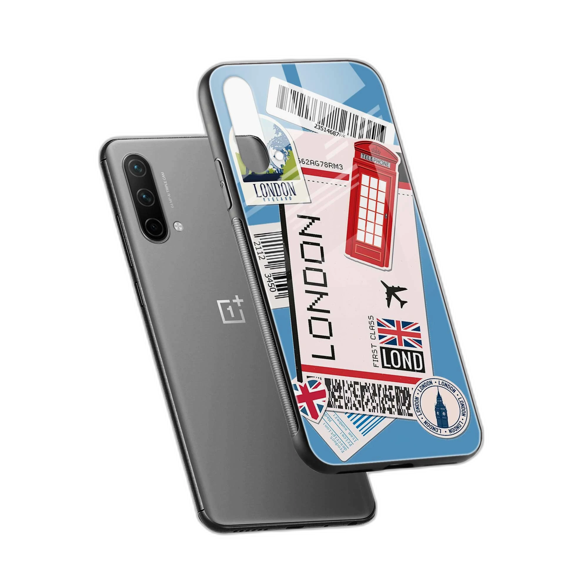 London OnePlus Nord CE 5G Back Cover view 2