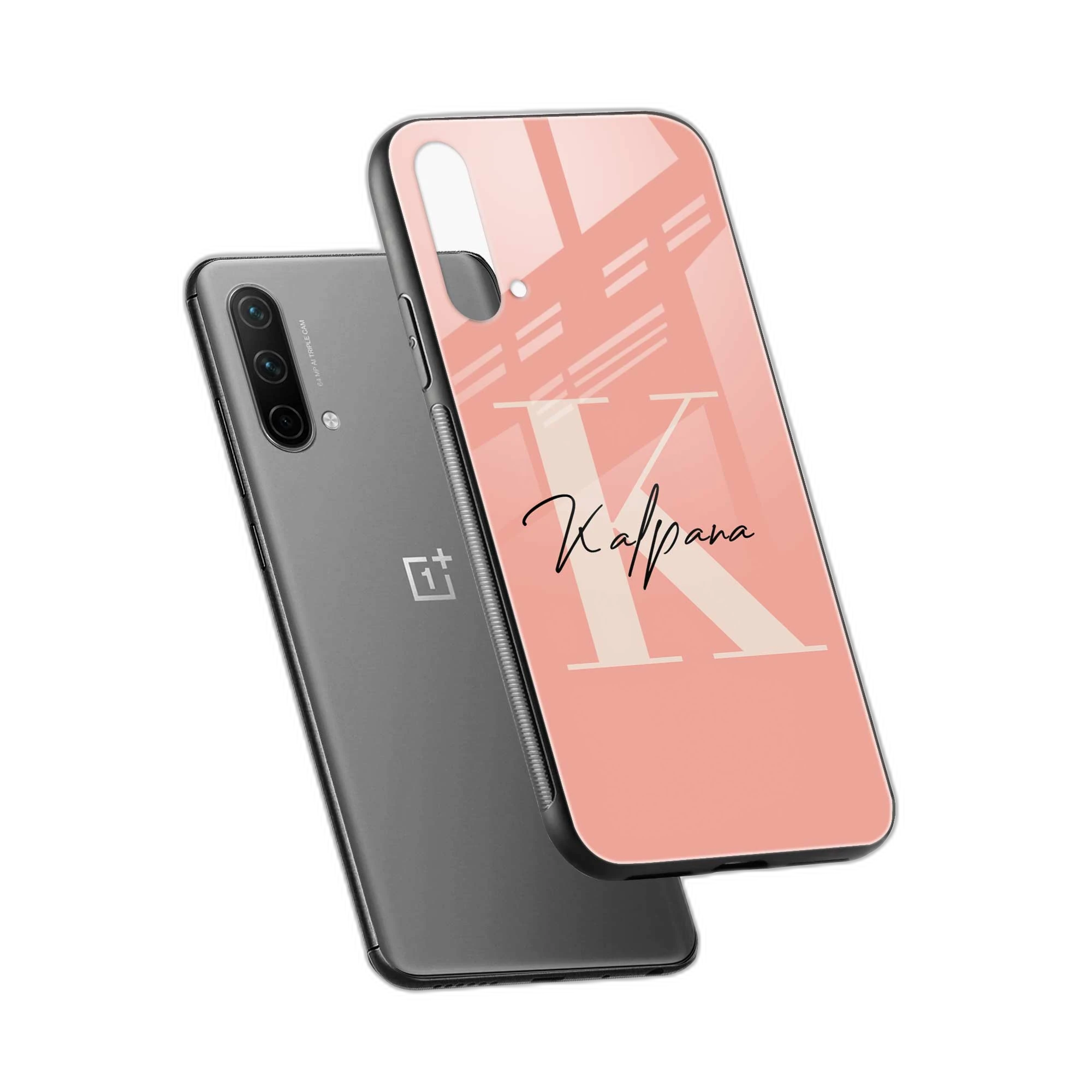 Personalised Name OnePlus Nord CE 5G Back Cover view 2