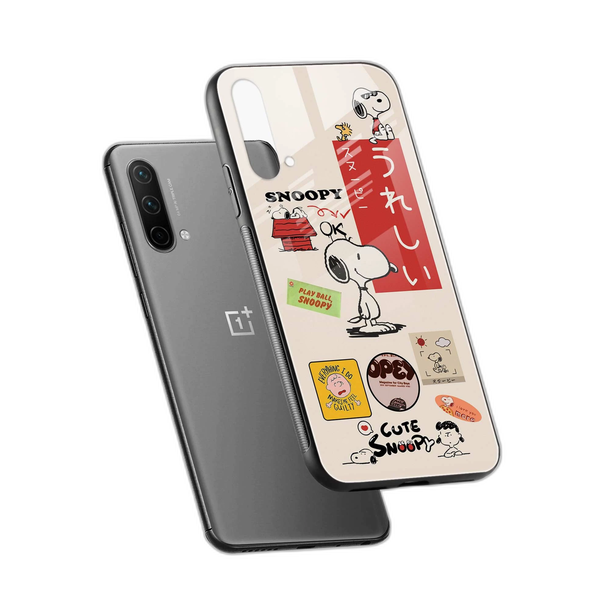 Snoopy OnePlus Nord CE 5G Back Cover view 2