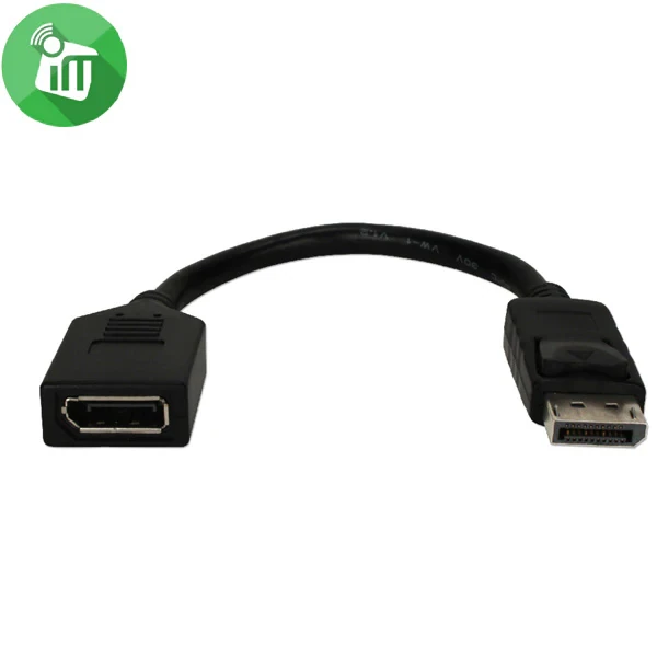 Onten DisplayPort Male to Female Extension Cable 0.3M - High-Speed