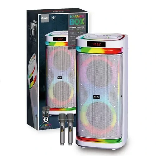 BTS-2407 Portable Wireless Mic With Speaker