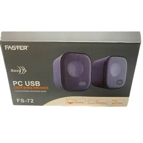 Faster FS-72 PC USB Deep Bass Speaker