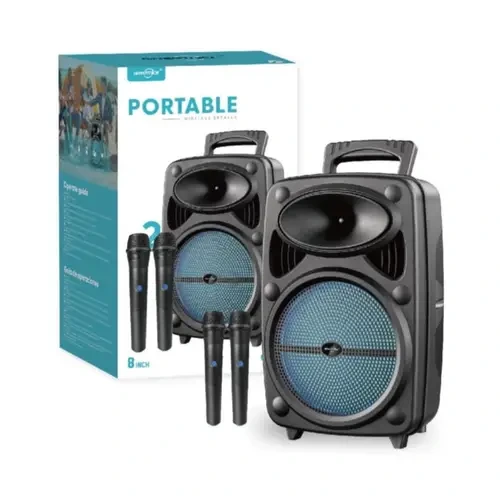 GTS-2385 Wireless Bluetooth Speaker With Dual Mic
