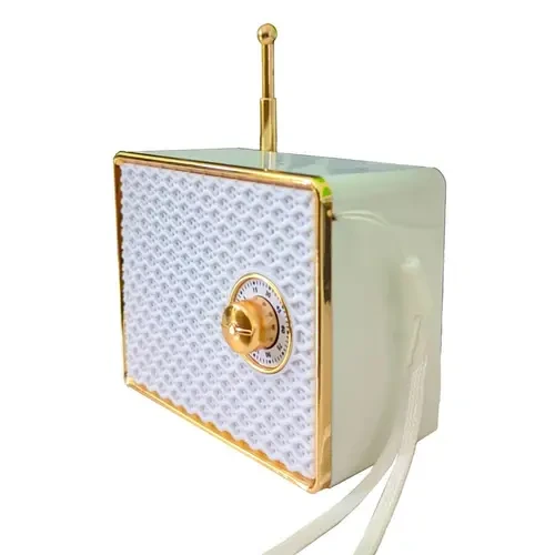 JIOC Retro Charge Vintage-Style Bluetooth Speaker
