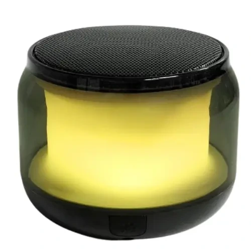 RGB Bluetooth Round MP3 Speaker With Color Changing Light