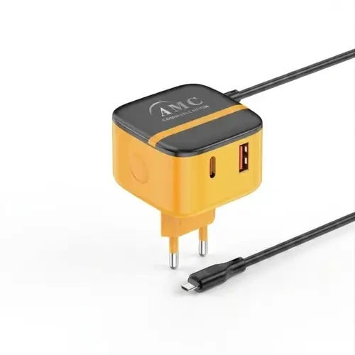AMC AM-203 4.4A Micro PD USB Fast Charger