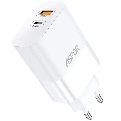Aspor A851 EU Charger Adapter 65W