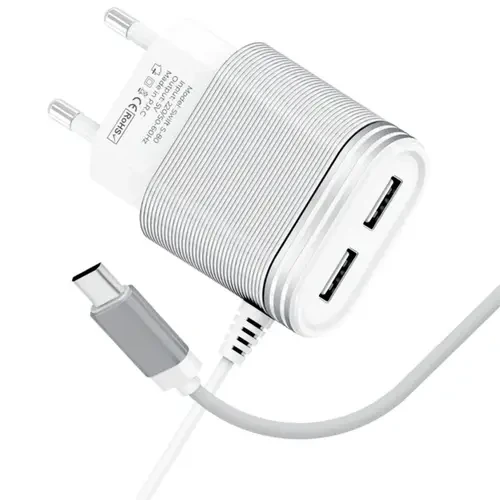 Audionic S-80 Type C 2.1 USB Port Charger