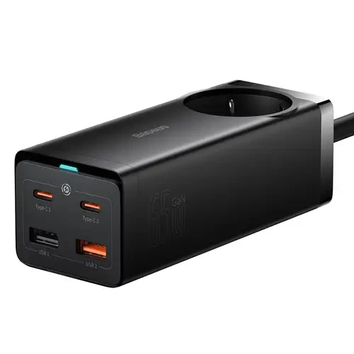 Baseus GaN3 Pro Desktop AC+2U+2C65W CN Baseus Xiaobai charging CableCtoC 100W
