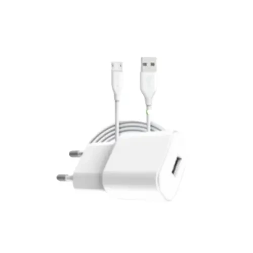 Infinix XC08 10W 2-pin Charger With USB-Micro Cable