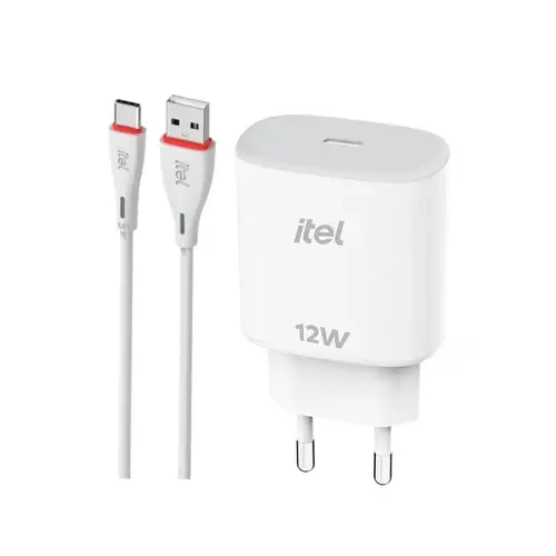 Itel ChrgerLite 12W Wall Charger ICW-121-EC