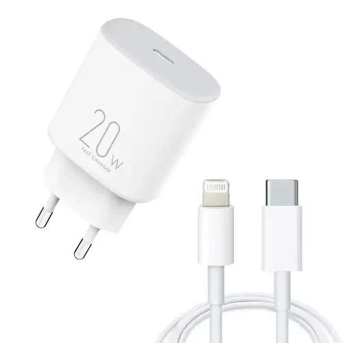itel ICW-202EL 2.4A Charger With USB-C To Lightning Cable