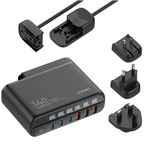Ldnio A6140C GaN 140W Super Fast Desktop Charger