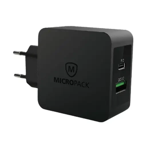 Micropack Wall Charger Dual Port Fast Charging 48W (MWC-248PD)