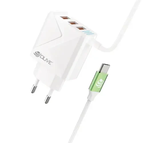 Olive OA3U With Micro Cable Wall Charger