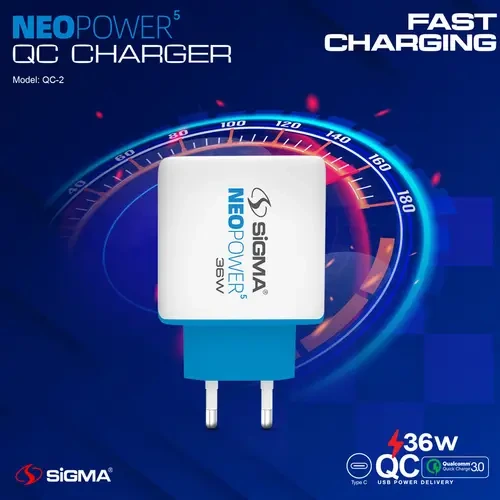 SiGMA Neo Power Charger QC2