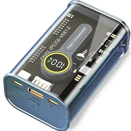 Airox PB05 Transparent PD Power Bank 22.5 (10000mAh)