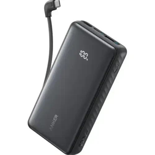 Anker Zolo Power Bank 20000mAh 22.5W Built-In Usb-C Cable