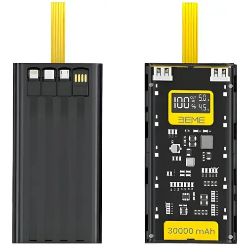 Beme Explorer PowerBank 2 22.5W 30000mAh With iPhone 15 & 16 Supported Chip