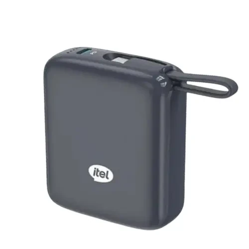 Itel PowerEasy 10000mAh Nano Power Bank Integrated Cable A1421