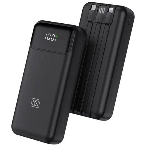 Login L-705 22.5W 20000mAh 3 Bilt-in Cables Power Bank