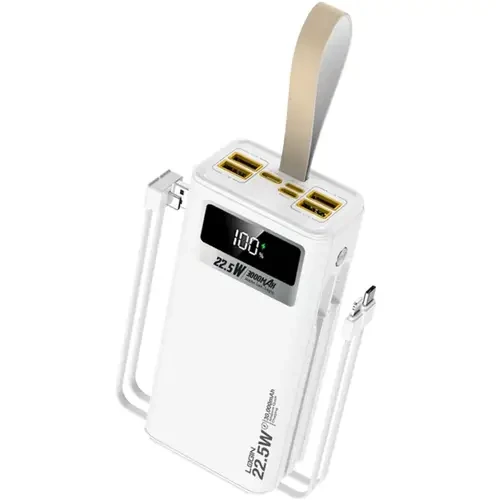 Login L-710 22.5W 30000mAh 2 Built-in Cables Power Bank