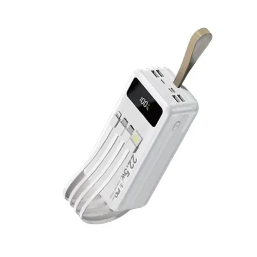 Mars Elite Series 22.5W Fast Charging 50000mAh Power Bank With Cables E-13