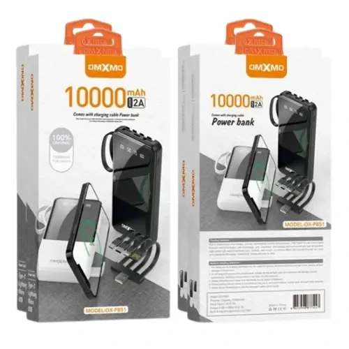 OMXMO Model OX-PB-51 10000 mAh PowerBank