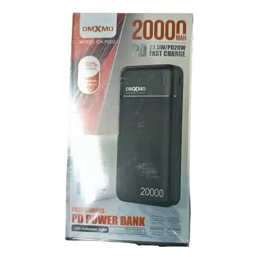 Omxmo OX-PD02 20000mAh Powerbank