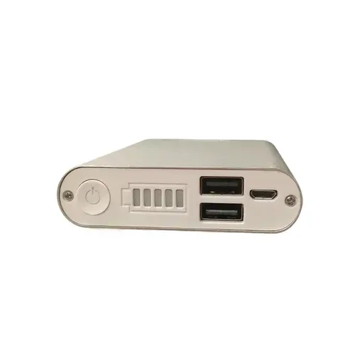 Premium Steel 10W Fast Charging 12000mAh Power Bank