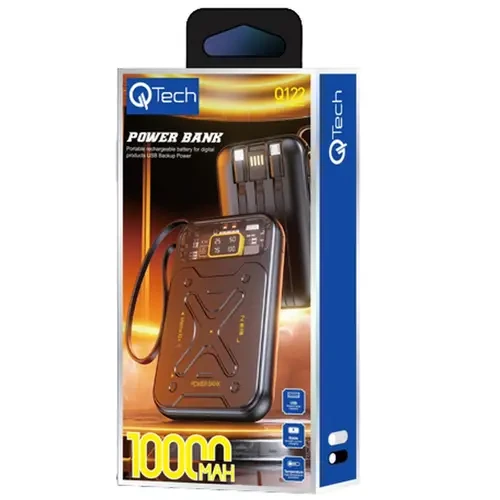 Qtech Q122 Ultra Mini Power Bank 10000mAh