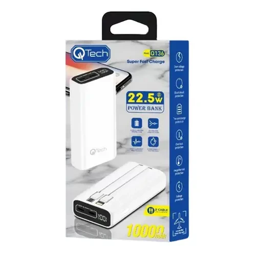 Qtech Q136 Power Bank 10000mAh
