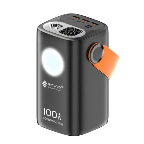 Sovo Mega 22.5W 60000mAh Power Bank SPB-662