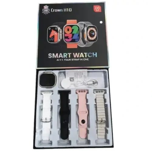 Crown H10 ultra 4 in 1 Smart watch