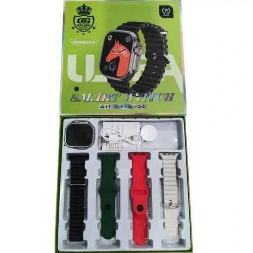 Crown H26 ultra 4 in 1 Smart watch
