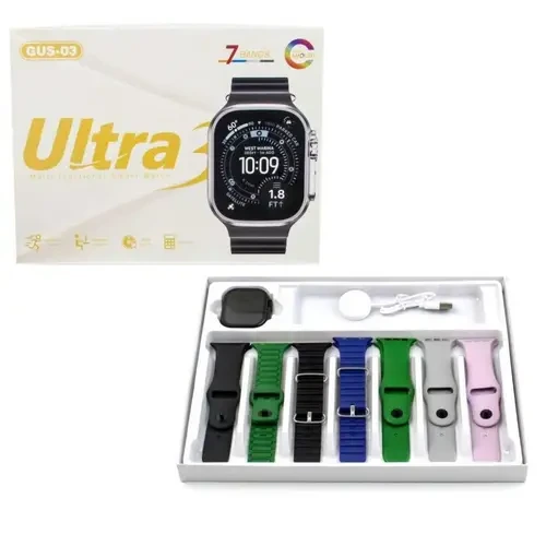 Gus-03 Ultra 3 7+1 Smart Watch