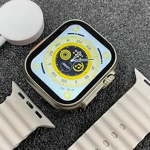 H70 Ultra 2 Combo Smartwatch with 7 Latest & Stainless Steel Straps