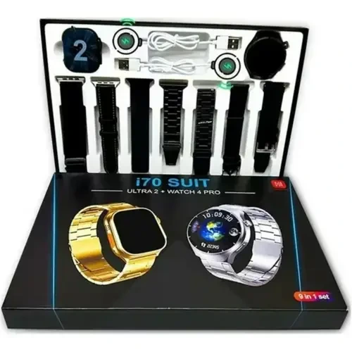I70 Suit 9 in 1 Combination Smart Watch