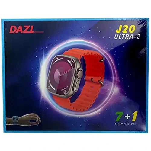 j20 ultra 2 7in 1 with earbuds smart watch