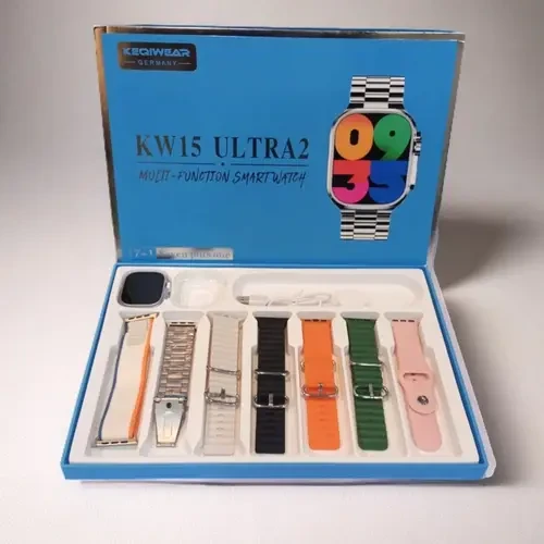 KW15 Ultra2 7 in 1 Smart Watch
