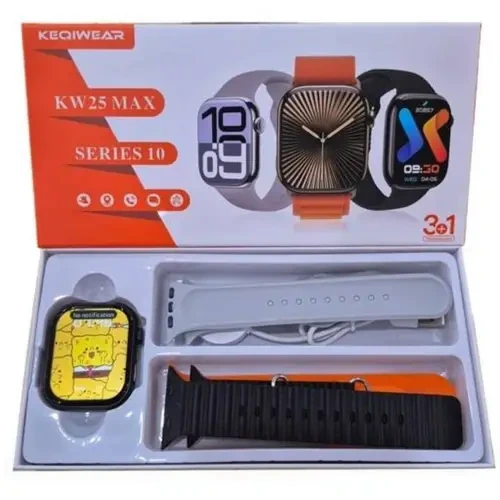 KW25 Max Series 10 ( 3+1 ) Smart Watch
