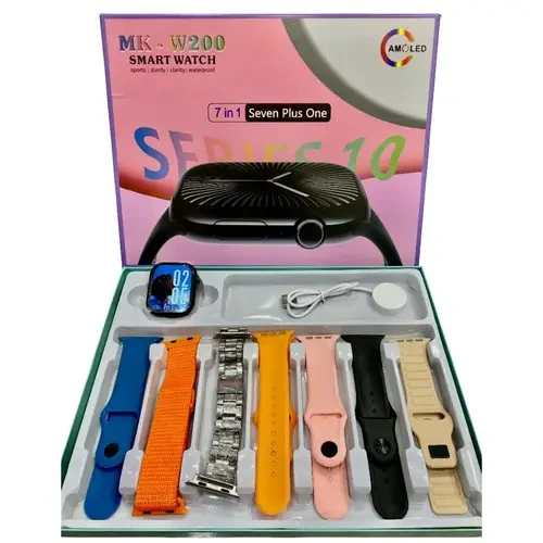 MK-W200 7in1 Smart Watch 2025 Edition