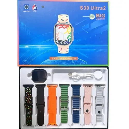 S30 Ultra 2 7 in 1 smart watch