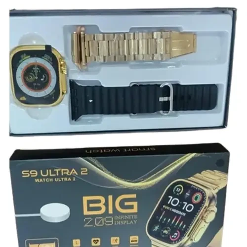 S9 Ultra 2 Gold Edition Smart Watch