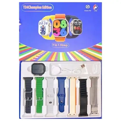 T24 Champion Edition 7 Straps Smart Watch