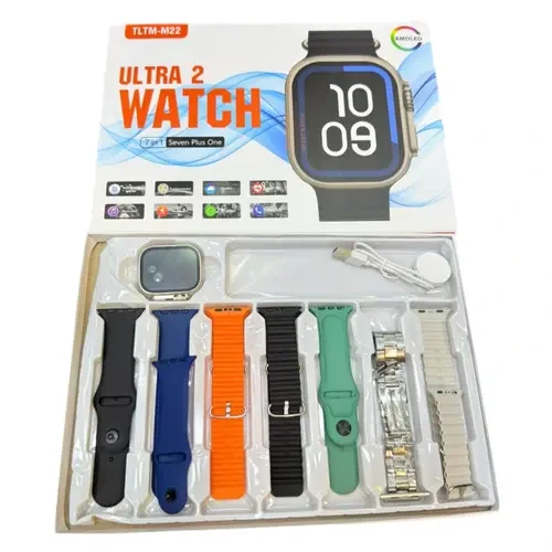 TLTM M22 Ultra 2 ( 7 in 1 ) Smart Watch