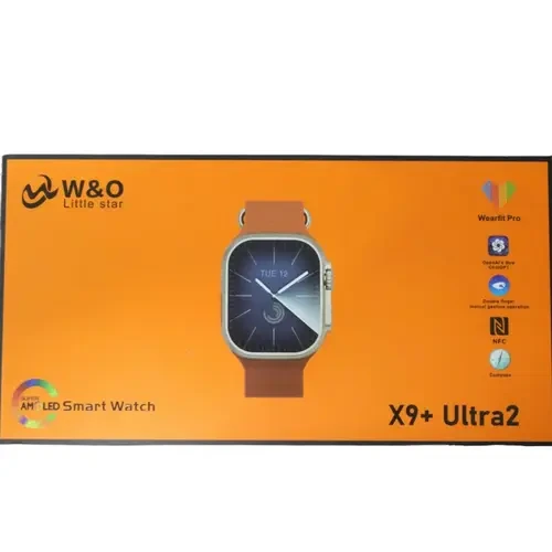 W&O X9 + Ultra 2 Super Amoled Smartwatch
